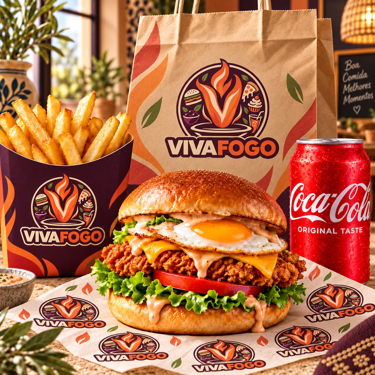 Vivafogo Frango Flamejante