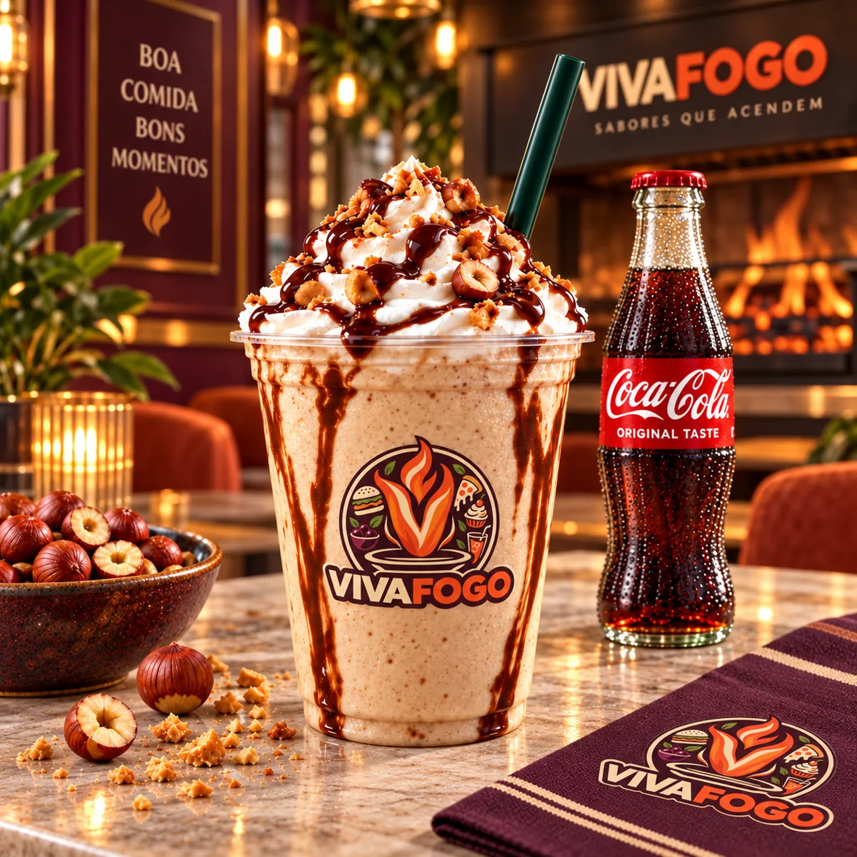 Vivafogo Avelã em Chamas 500 ml