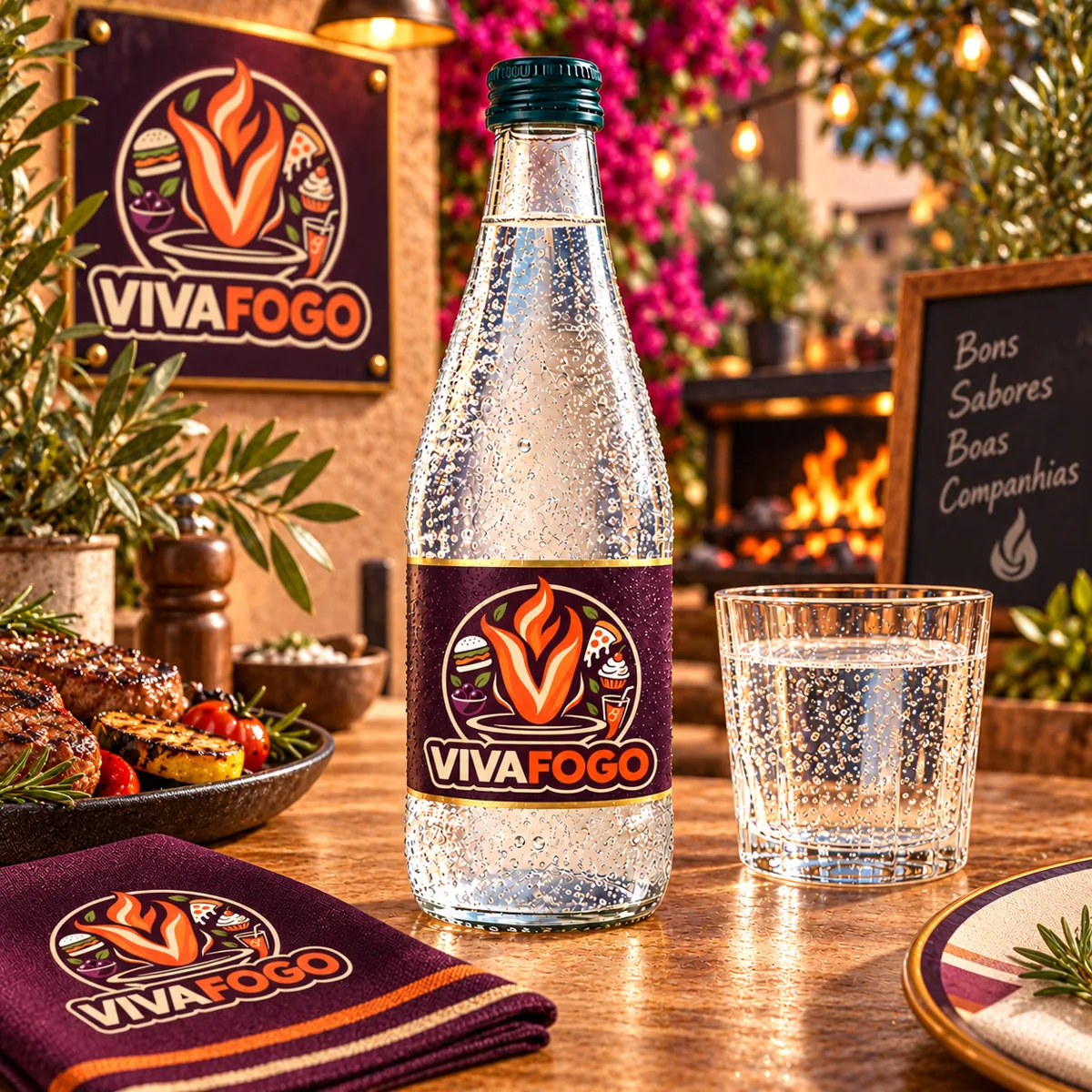 Vivafogo Água com Gás 500 ml