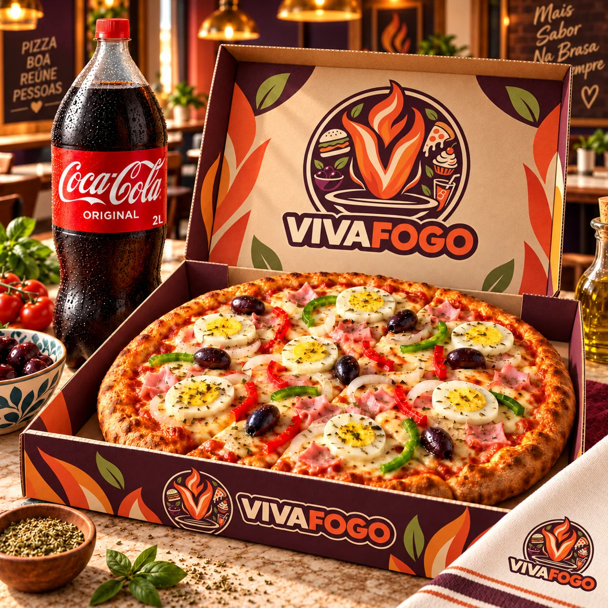 Pizza Portuguesa Viva
